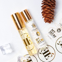 Autocollants personnalisés avec logo, autocollants personnalisés pour tubes de gloss à lèvres, autocollants pour base de gloss à lèvres, étiquettes transparentes pour marque privée