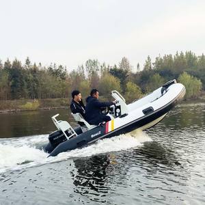 Bateau de luxe gonflable à coque rigide en aluminium RIB420 - Product Image 6