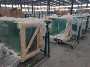 Verre feuilleté trempé pour garde-corps en verre sans cadre, garde-corps de balcon de terrasse - Product Image 2