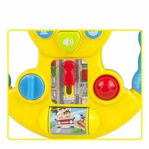 Volant en plastique <span class=keywords><strong>jouet</strong></span> éducatif conduite contrôleur véhicules son Simulation <span class=keywords><strong>jouet</strong></span> d'apprentissage pour les enfants - Product Image 5