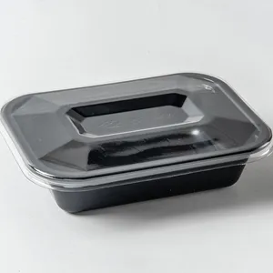 CPET High-heat Resistant Disposable Microwave And Oven Safe Food Containers For Airline