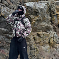 Vestes matelassées camouflage personnalisées OEM, doudounes chaudes d'hiver, manteaux de haute qualité, doudounes matelassées pour hommes, fabricant