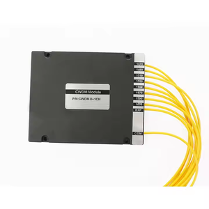16CH sợi đơn sợi kép wdm 16CH cdwm mux demux ABS hộp cho trung tâm dữ liệu Tốc độ cao 16CH CWDM mux/demux mô-đun V sợi quang - Product Image 1