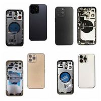 Boîtier personnalisé pour iPhone 6 6s 7 8 Plus SE 2022 Or Noir Bleu – Coque arrière carrée complète