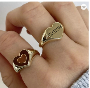 <span class=keywords><strong>Anillos</strong></span> con Logotipo Personalizado, <span class=keywords><strong>Anillos</strong></span> Antiestrés <span class=keywords><strong>de</strong></span> Acero, <span class=keywords><strong>Anillos</strong></span> <span class=keywords><strong>de</strong></span> Corazón Punk para Hombre, <span class=keywords><strong>Anillos</strong></span> con Letras, <span class=keywords><strong>Anillos</strong></span> <span class=keywords><strong>de</strong></span> Cobre para Mujer - Product Image 2