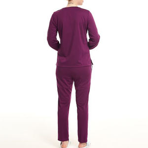 Conjuntos de Uniformes de Enfermería para Mujer y Hombre, Conjuntos de Uniformes Médicos para Hospital, Blusa y Pantalones con Múltiples Bolsillos - Product Image 2