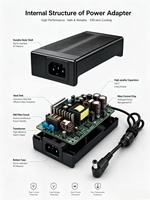 Chargeur de batterie pour trottinette électrique 12V 10A 120W, adaptateur DC pour trottinette de mobilité, fauteuil roulant électrique, appareils de mobilité électrique
