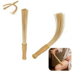 Natürlicher Bambus-Paisha-Massagestab für Rücken, Beine und Körper – zur Linderung von Müdigkeit, Entspannung und Cellulite-Behandlung - Product Image 1