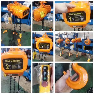 Penjualan Panas 1 Ton 2 Ton 3 Ton 220v 380v  Alat Angkat Rantai Listrik Polipasto Eléctrico De Cadena dengan Troli Bermotor - Product Image 2