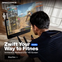 Équipement de fitness d'intérieur Smart Home Gym Trainer Bike avec système de freinage magnétique pour le cyclisme stationnaire Spin Workout