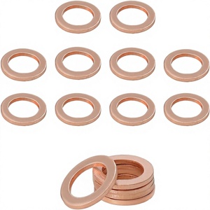 Joint de bouchon de vidange de carter d'huile en cuivre plat de 25 mm pour Mercedes-Benz Classe C Classe E 007603 014106 - Product Image 2