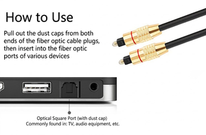 Câble audio optique pour barre de son TV, cordon numérique TOSLINK à fibre optique, câble SPDIF tressé durable pour système home cinéma Hi-Fi - Product Image 4