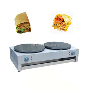 Meilleur Prix Acier Inoxydable 40cm Crêpière Machines Nouvelle Condition Électrique 220v Pancake Baker Plaque De Cuisson <span class=keywords><strong>en</strong></span> Vente - Product Image 1
