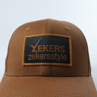 Casquettes de camionneur structurées à 6 panneaux, couleur personnalisée et logo brodé, visière incurvée, en coton, unisexe, casquettes de sport