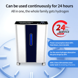 Nuovo Inalatore di Idrogeno <span class=keywords><strong>PEM</strong></span> 3000ml a Grande Flusso, Generatore di Acqua Idrogenata, Macchina per Gas HHO Portatile per Migliorare la Salute - Product Image 3