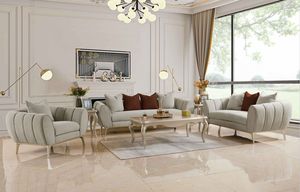 गुडविन थोक आधुनिक लकड़ी के लिविंग रूम सोफे अच्छी गुणवत्ता वाले सस्ते दाम घरेलू उपयोग F262 के साथ - Product Image 2