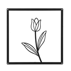 Elegante moderno Art Deco personalizado Metal hierro arte colgante de pared para sala de estar sofá Fondo entrada cumpleaños aniversario - Product Image 1