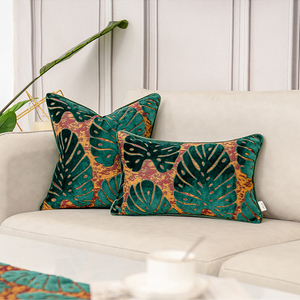 <span class=keywords><strong>Housse</strong></span> de coussin de canapé en velours, Design en relief, <span class=keywords><strong>Promotion</strong></span> personnalisée directe d'usine, <span class=keywords><strong>housse</strong></span> d'oreiller en velours pour lit de maison, vente en gros, taie d'oreiller - Product Image 4