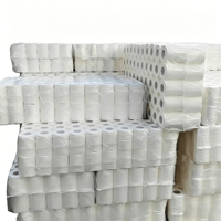 Papier toilette premium en pâte de bois vierge, 3 plis, haute résistance à l'humidité, blanc, pour usage domestique