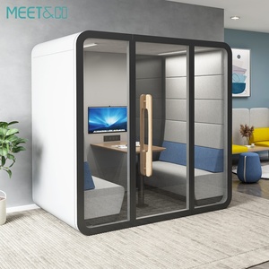 ห้องทำงานอะคูสติกสมัยใหม่แบบปรับแต่งได้สำหรับการประชุมในร่ม ตู้โทรศัพท์ โรงแรม โรงเรียน โรงพยาบาล และบ้านพักตากอากาศ - Product Image 3