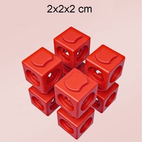 117 pièces de blocs de construction à assembler soi-même, jouet mathématique créatif pour enfants, dinosaures, blocs de cubes à assembler avec stylo