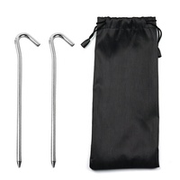 Piquets de tente de jardin de camping en aluminium/acier inoxydable fabricant de Chine piquets de tente de camping