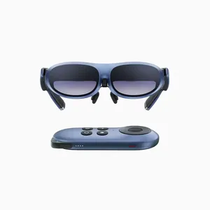 Lentes Inteligentes 3D AR Rokid MAX con Pantalla Micro OLED 215max, 50° de Campo de Visión, Compatibles con Teléfonos, Switch, <span class=keywords><strong>PS5</strong></span>, Xbox y PC <span class=keywords><strong>VR</strong></span>, Todo en Uno - Product Image 1