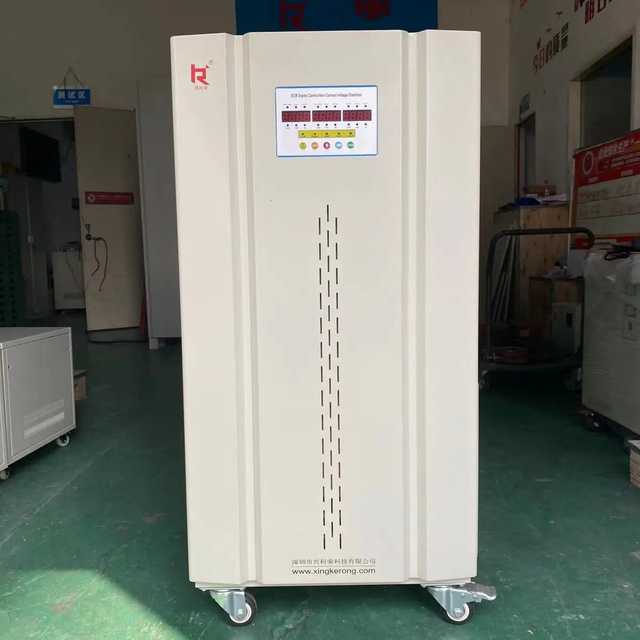 New Technology Static AVR 45KVA SCR/IGBT Automatic Voltage Stabilizer Regulator