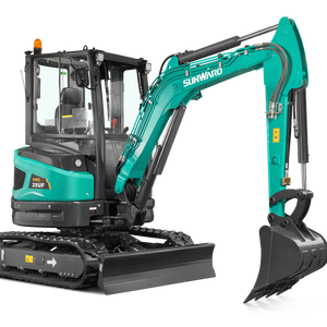Mini-excavatrice sur chenilles SUNWARD SWE25UF, occasion, prix bas, livraison gratuite, nouveau modèle, hydraulique, agricole - Product Image 1