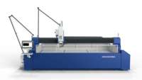 Découpeuse à jet d'eau CNC 5 axes HEAD avec système de suivi par détection de hauteur – Machine industrielle haut de gamme pour la découpe de pierre, carrelage et métal