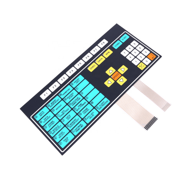 Direct Factory Sale IP68 Waterproof Medical Grade High Touch Resistance Membrane Switch Keypad OEM/ODM Customizable Size & Shape