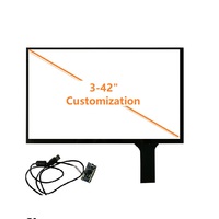 Panel Táctil Capacitivo Abierto de 10.1 Pulgadas, 10 Puntos, USB, Personalizado, PCAP, MOQ Bajo, Directo de Fábrica OEM