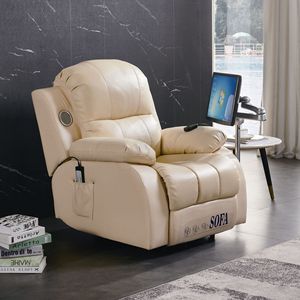 Electric Massage Sofa Chair YY803 Leather Single Recliner For Relaxation And Counseling Rooms - Product Image 1
