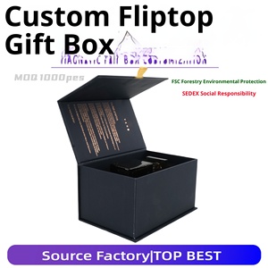 Boîte <span class=keywords><strong>d</strong></span>'emballage magnétique de type livre pour usage agricole, en papier couché fait main, matériaux recyclés, avec intérieur noir UV à aspiration - Product Image 5