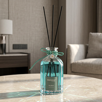 Diffuseur de parfum en verre pour voiture, à bâtonnets, à l'huile essentielle, pour décoration d'intérieur, désodorisant longue durée, sans parfum artificiel