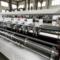 Machine à découper et à rainurer à lame fine, couteau électrique réglable, pression de rainurage manuelle pour la production de carton ondulé