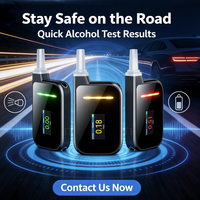 Module USB H3 précis, testeur d'alcool électronique indépendant, éthylotest à usage unique