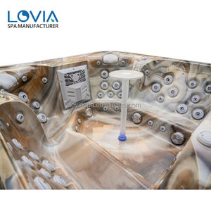 Jacuzzi Exterior para 6 Personas, con Certificación CE, Bañera de Hidromasaje Acrílica, Novedad - Product Image 3