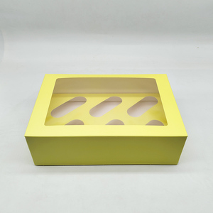 <span class=keywords><strong>2025</strong></span> mới cupcake hộp với 6 lỗ cupcake hộp với các tông màu trắng chèn cupcake Cone hộp Cookie món tráng miệng <span class=keywords><strong>container</strong></span> - Product Image 3