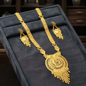 Wholesale Brass Fashion 14K 18K 24K Micron Gold Plated <b>Long</b> <b>Necklaces</b>, Traditional Design Jewelry Set, Forming <b>Long</b> Jewelry Set. - Product Image 1