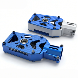 แผ่นยึดมอเตอร์อะลูมิเนียมอัลลอยด์ขนาด 25 มม. ผลิตด้วยเครื่อง CNC เกลียว M3 <span class=keywords><strong>ส</strong></span>ำหรับงานหนัก ใช้กับโดรนเกษตรกรรมแบบหลายแกน FPV Quadcopter - Product Image 1