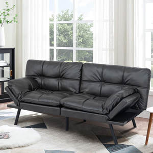 Meubles modernes de salon canapé sectionnel 3 places en cuir <span class=keywords><strong>divan</strong></span> avec rangement canapés-lits multifonctions avec ports USB - Product Image 1