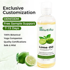 Aceite de lima natural, <span class=keywords><strong>astringente</strong></span> tonificante para la <span class=keywords><strong>piel</strong></span>, refina los poros, cuidado de la <span class=keywords><strong>piel</strong></span> <span class=keywords><strong>grasa</strong></span>, purificador de aire, limpieza del hogar, desintoxicación corporal, impulsa el metabolismo - Product Image 4