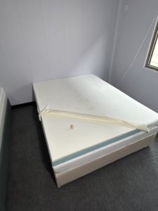 <span class=keywords><strong>Surmatelas</strong></span> moderne en mousse à mémoire de forme pour lit king-size, pliable, avec fermeture éclair, rafraîchissant, matelassé, en mousse éponge, économique pour usage hospitalier - Product Image 5