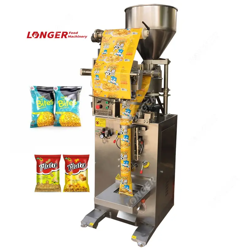 저가 자동적인 무게 식사 감자 칩 커피 콩 주머니 포장 장비 패킹 충전물 기계 가격