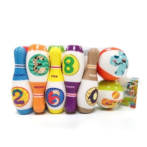 FiveStar 12 pièces haute qualité PU <span class=keywords><strong>mousse</strong></span> doux <span class=keywords><strong>Bowling</strong></span> ensemble intérieur/extérieur enfants jouet <span class=keywords><strong>jeu</strong></span> pour enfants et adultes - Product Image 1