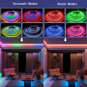 Tira de Luces LED RGB 5050 de Alta Densidad con Certificación CE, RoHS, SPI, 60, 72, 84, 96, 120 LED, para Retroiluminación de <span class=keywords><strong>TV</strong></span>, E-Sport, PCB de 10 mm, Longitud Personalizada, IP65, IP67, Resistente al Agua - Product Image 3