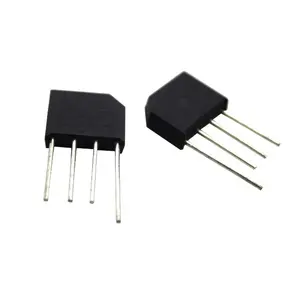 Original et nouveau KBL406 KBL-406 4A 600V monophasé Diode pont redresseur ZIP-4