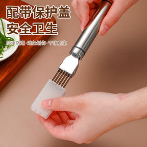 Utensilio de Cocina Creativo para Hierbas y Especias, Cortador de Cebollín de Acero Inoxidable 430, Raspador de Cebollín para Picar Cebollín y Chiles - Product Image 2