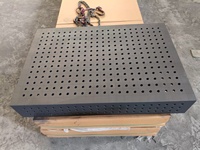 Nouvelle plateforme de soudage en fonte 3D polyvalente pour la fabrication et l'assemblage de métaux, dimensions 1000x1000x100, revêtement nitridé